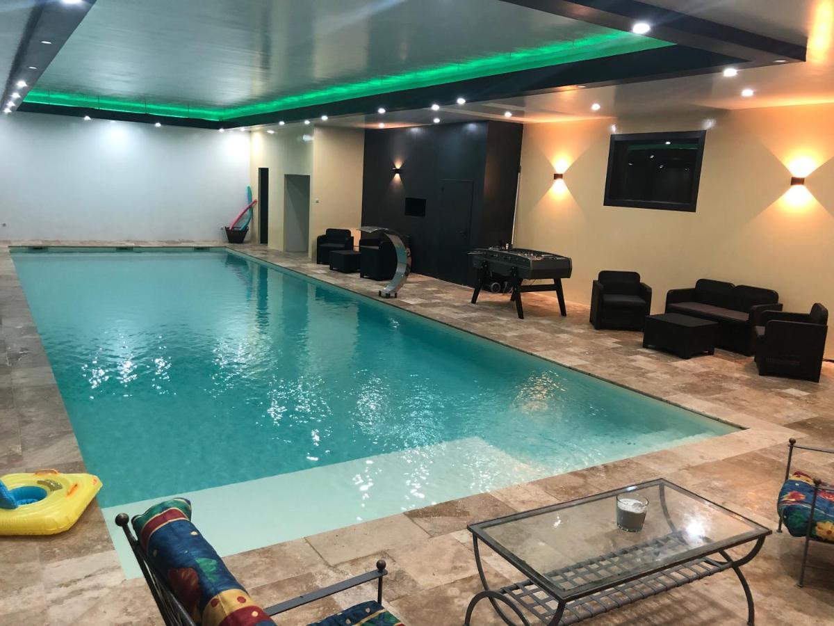 Cottage Piscine Interieure31Degres Zoo La Fleche24H Du Mans Clermont-Creans 外观 照片